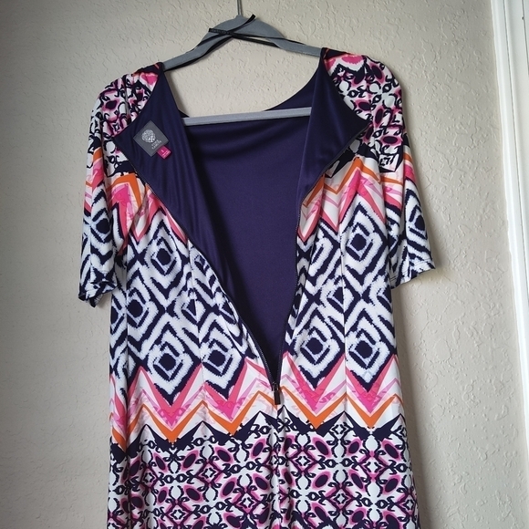 Vince Camuto Bright Color Midi Dress size 8 - Picture 7 of 11